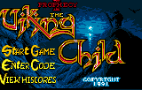 Menú principal amb Start Game, Enter Code i View Hiscores davant d’un castell.