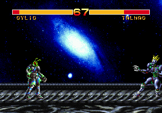 Cylic i Talmac, molt separats en un escenari espacial, apareixen reduïts pel canvi d’escala.