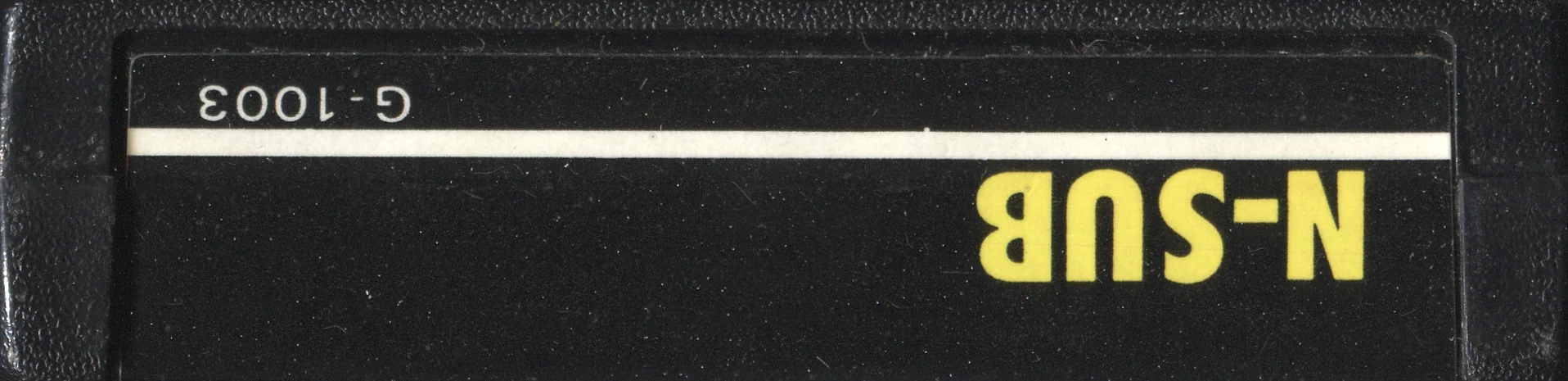 Part superior del cartutx japonès de N-Sub, amb el codi G-1003 sobre una etiqueta negra.