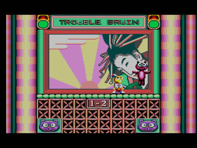 Headdy s’enfronta a Trouble Bruin a l’arena de l’escena 1-2.