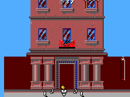 Les peces del maniquí queden escampades sobre la diana davant l’edifici.
