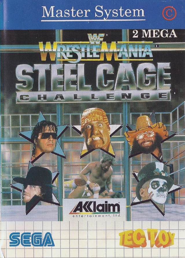 Portada brasilera amb les marques de Tec Toy, Sega i Acclaim i el distintiu de Master System.